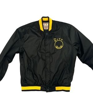 [SOLD]Golden Stare Warriors Bomber Jacket[SOLD]